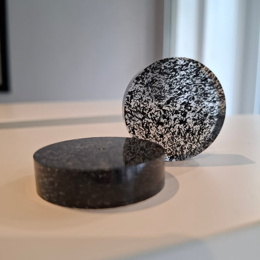 Acouplex Puck - 40mm Ø x 10mm Indented Floor/Table Isolator