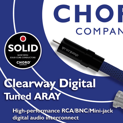 Chord Clearway Digital Tuned ARAY RCA to RCA Interconnect