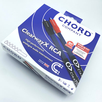 Chord ClearwayX Array Analogue 2 RCA Interconnect